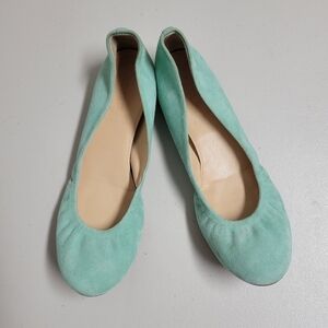J.crew Cece Suede Ballet Flats Size 6.